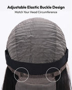 Black Deep Wave 13x4 HD Frontal Closure Wig