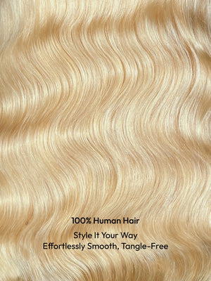 Blonde Bone Straight 5x5 HD Frontal Closure Wig