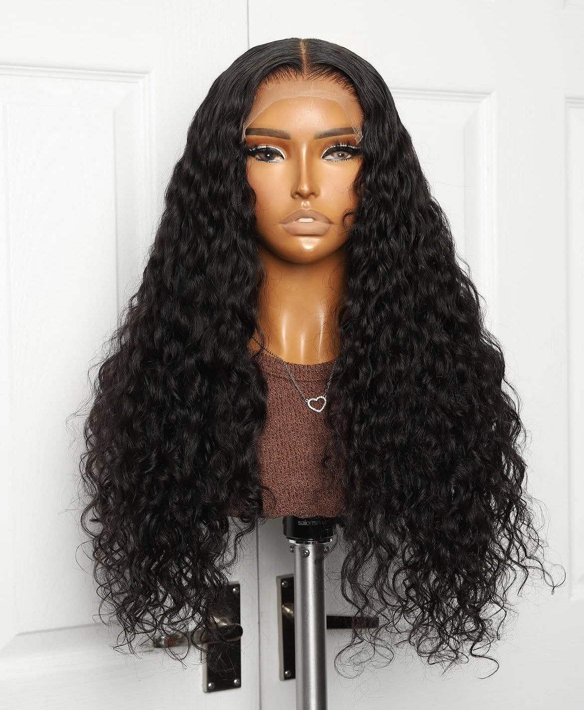 Black Water Wave 5x5 HD Frontal Closure Wig