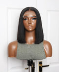Black Bone Straight Bob 5x5 HD Frontal Closure Wig