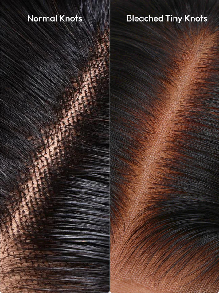 Blonde Bone Straight 5x5 HD Frontal Closure Wig